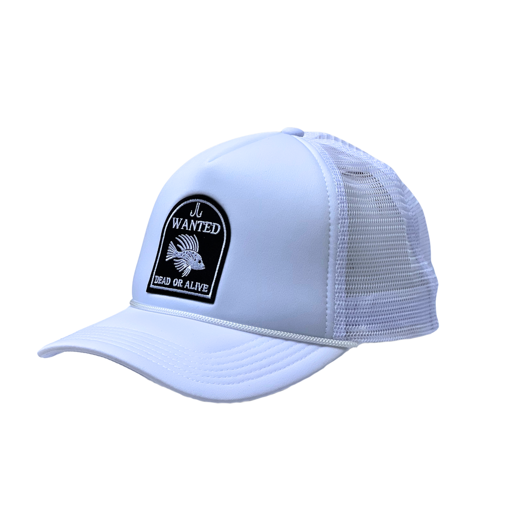 WANTED LIONFISH Foam Trucker Hat
